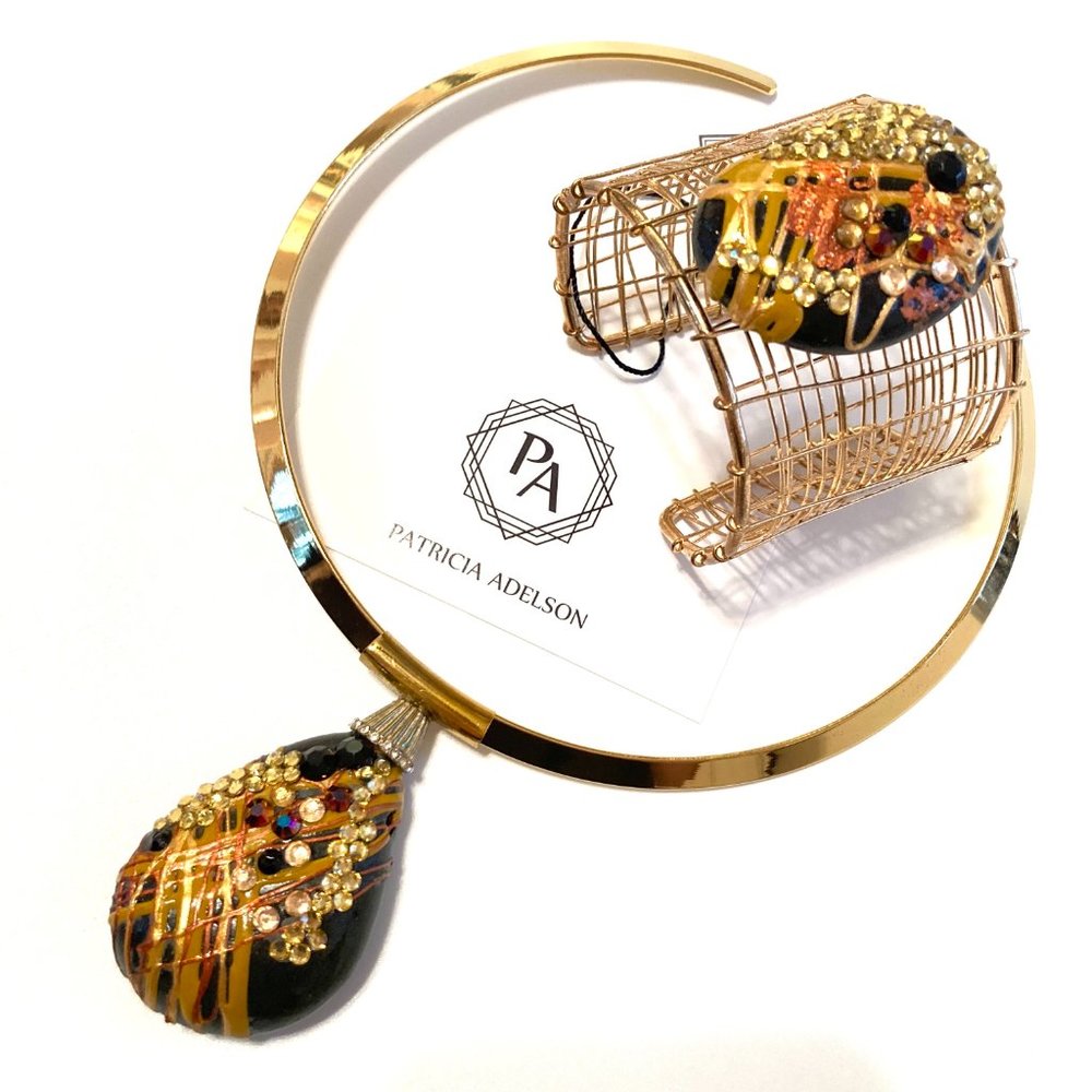SET of 2 Pieces - Necklace and Bangle